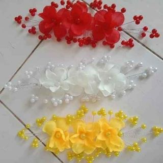 Hoa Cài Tóc phụ kiện cài lên tóc thêm phần đẹp lung linh