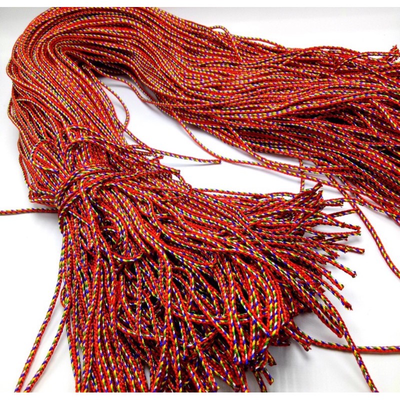 Dây chỉ ngũ sắc sợi 2mm bình an, may mắn - MH634