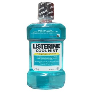 Nước súc miệng Listerine Cool Mint chai 250ml
