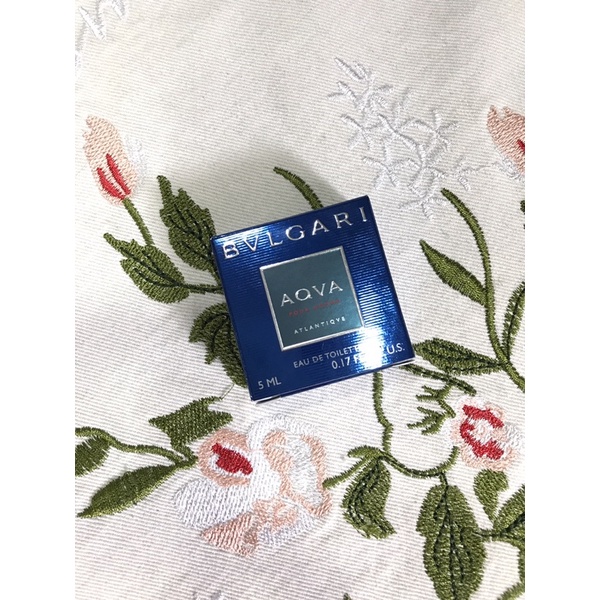 Nước hoa mini Nam Bvl Aqua Alantique/ Pour Homme 5ml