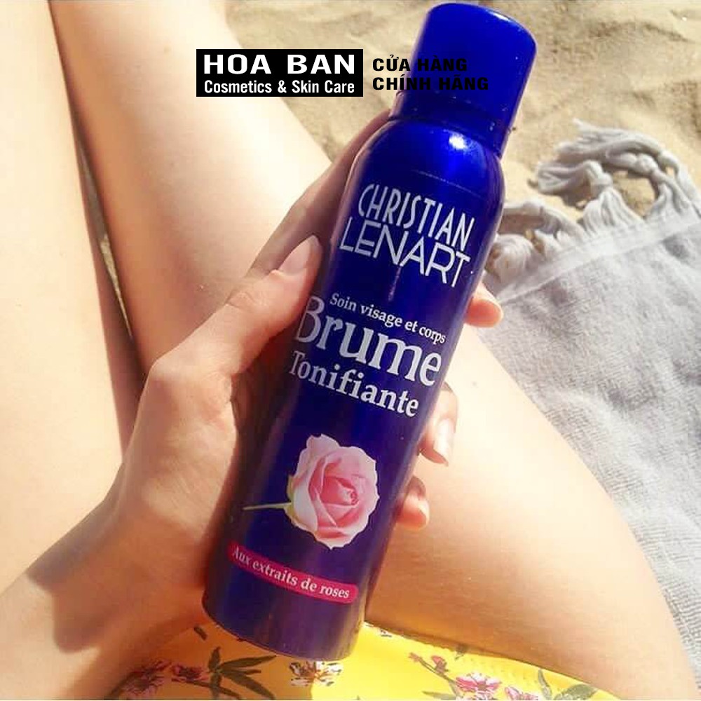 [Có Bill] Xịt Dưỡng Ẩm Christian Lenart Brume Tonifiante aux extraits de Roses 150ml | BigBuy360 - bigbuy360.vn