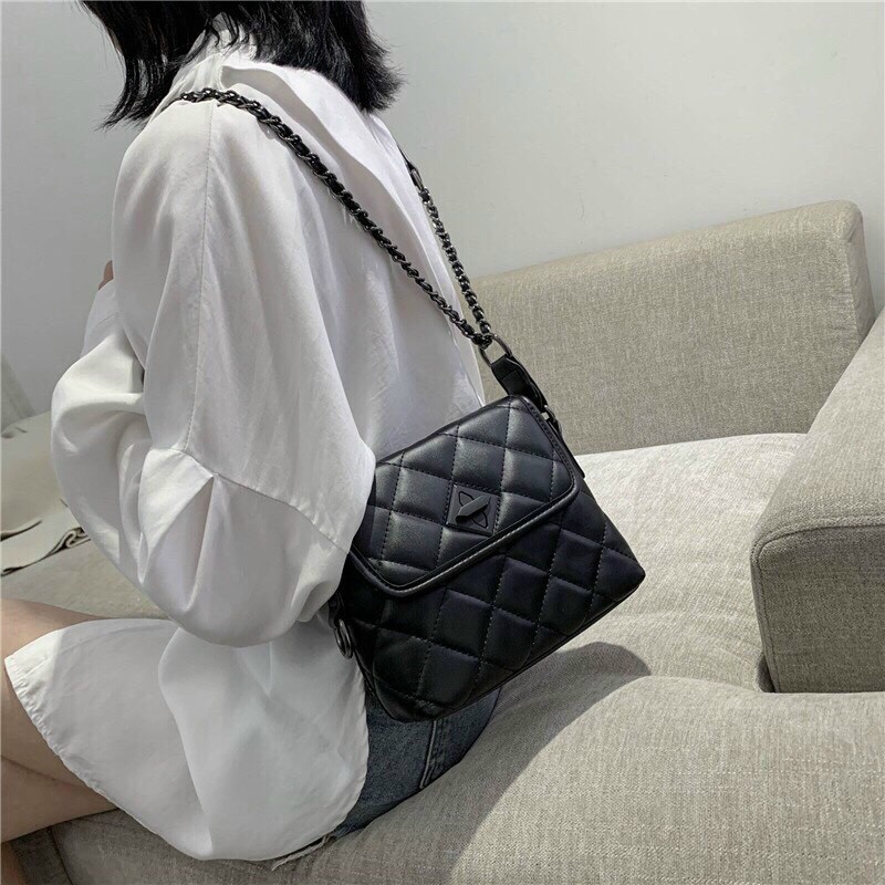 Túi Đeo Chéo Khóa Xoay Thời Trang Hàn Quốc 🧡🧡🧡 Freeship