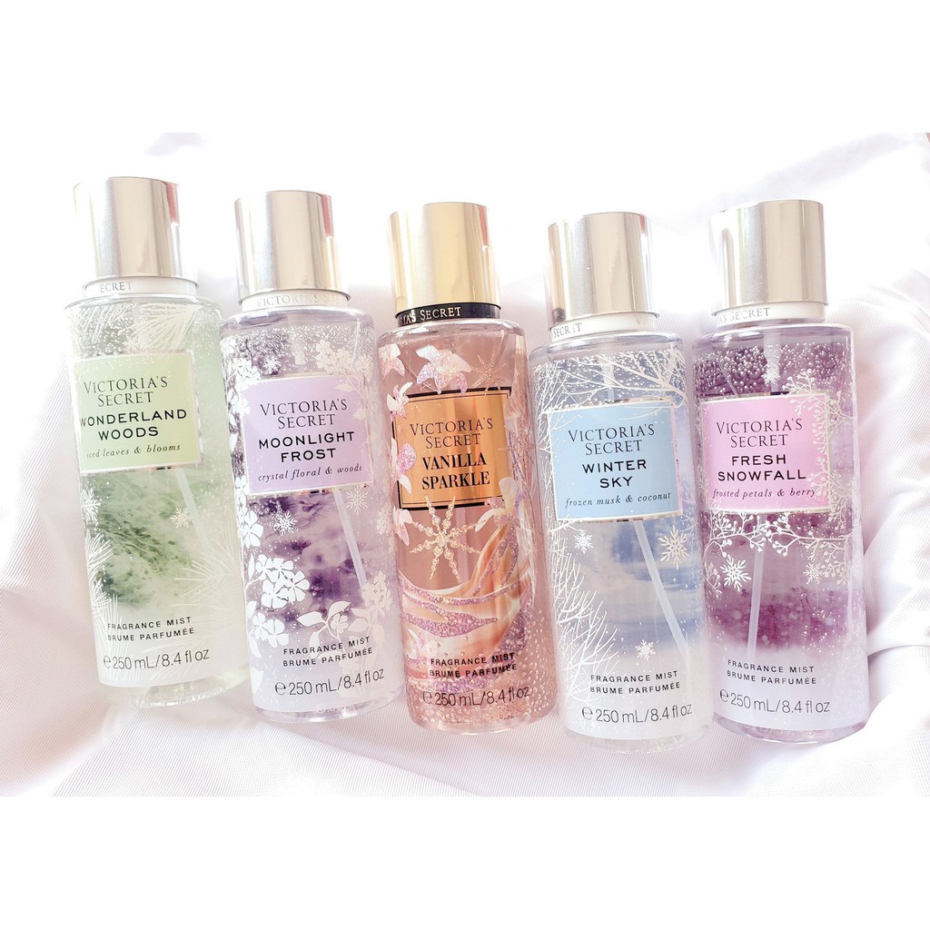 Xịt thơm body Victoria's secret bảng mùi WINTER BLISS+ Các mùi HOT SELLER