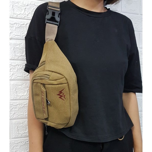 GIẢM SỐC Túi bao tử sport ,túi đeo chéo unisex nam nữ