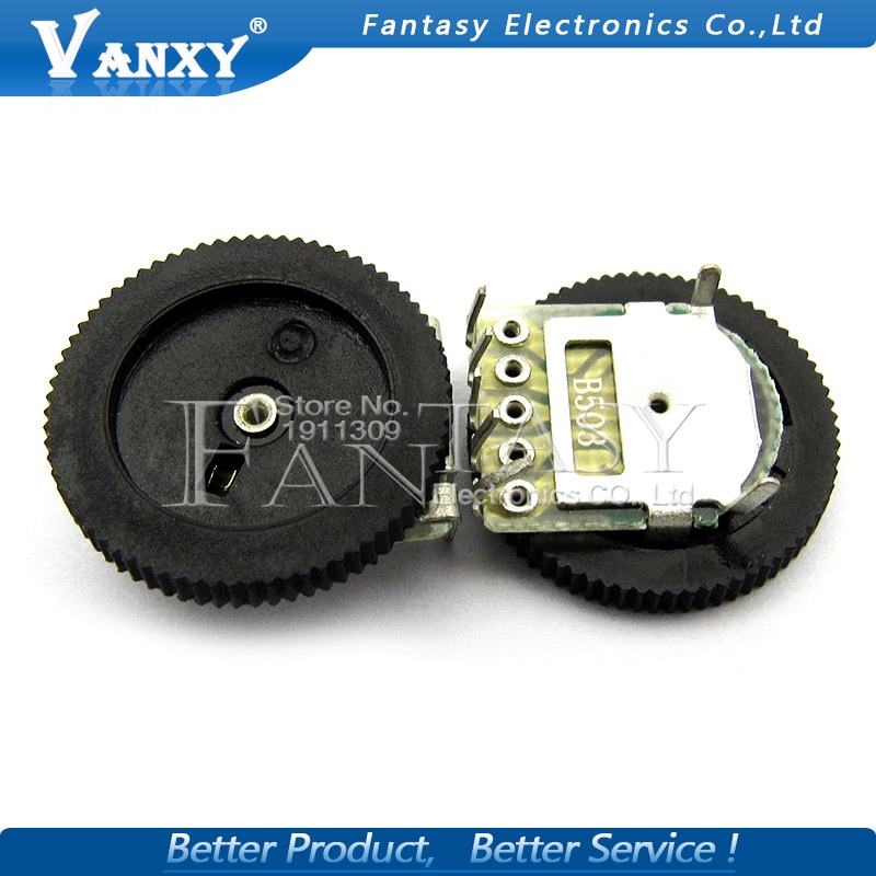 Set 10 Chiết Áp B102 B103 B203 B503 B1K B10K B20K B50K 3pin / 5pin 16x2mm | BigBuy360 - bigbuy360.vn