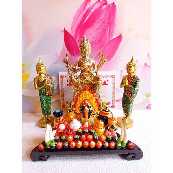 PHẬT BỐN MẶT ĐỒNG VÀNG H-16CM