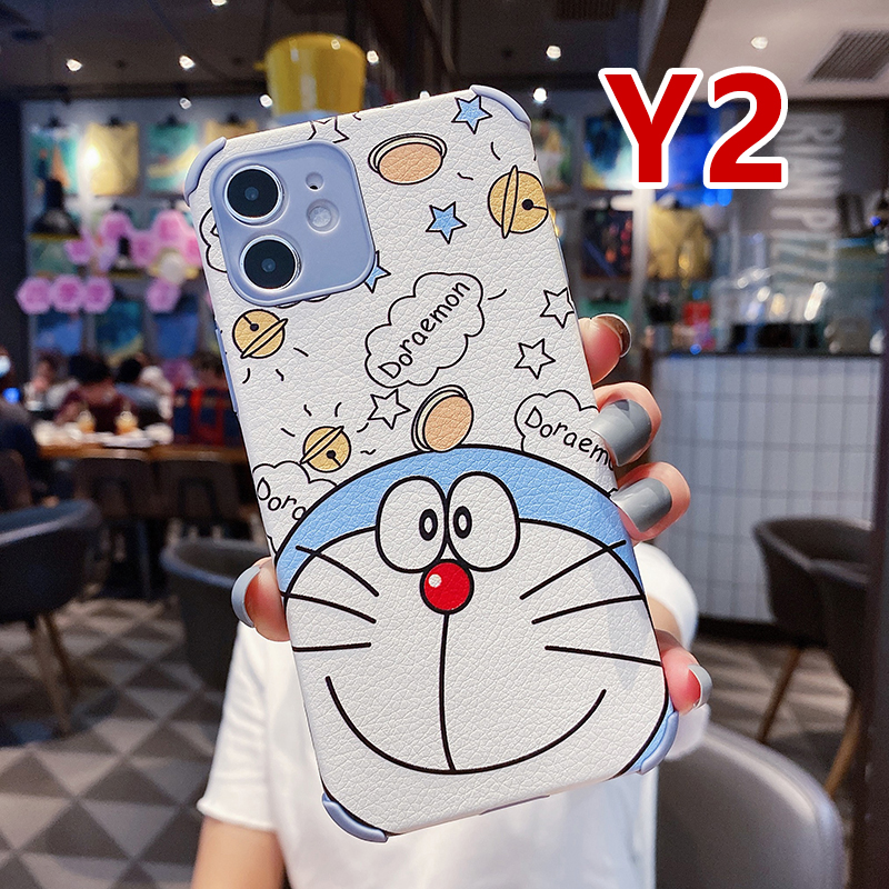 Soft Case For Huawei Y9s Y7 Y9 prime 2019 nova 7i 7 SE 5T 4 mate P 20 30 40 Pro 8X 20 Lite P40lite Cute Doraemon Bells