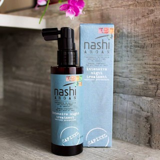 Huyết thanh chống rụng và kích thích mọc tóc Nashi Argan Intensive Night Treatment 100ml, hàng chính hãng