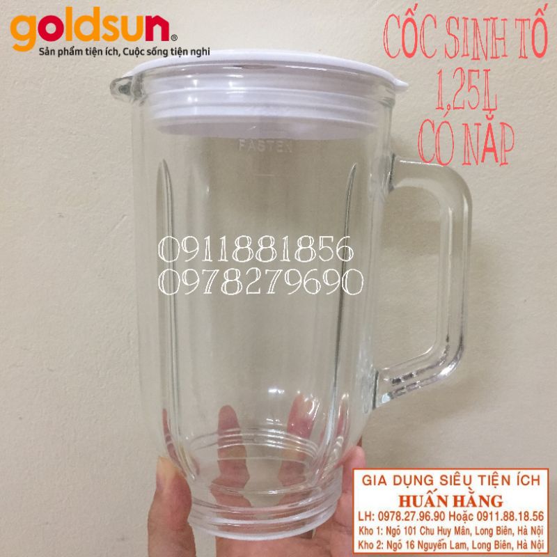 Cối thủy tinh máy xay sinh tố GOLDSUN BL-GTY02 BL-GTY05 VÀ BL-GTY06 GBL4101 BL-GYT463