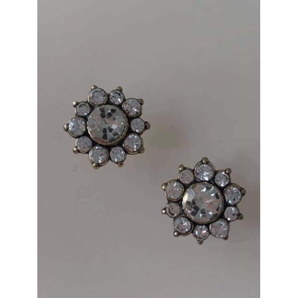 (1 cái)Center kim loại đính đá nhiều mẫu, Nguyên liệu làm trang sức cổ trang, Nguyên liệu diy