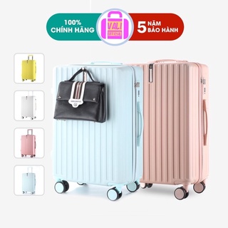 Vali Kéo Du Lịch Sọc Dọc, Bo Góc Có Khuy Móc Treo Đồ, Nhựa PC cao cấp chống va đập trầy xước. Bảo Hành 5 Năm