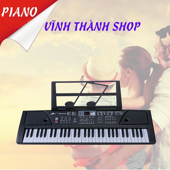 Đàn Piano Đàn Điện Đàn Electronic Keyboard Đàn 61 phím kèm mic