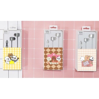 tai nghe ba anh em gấu TNGI7 hộp giấy dán cute dễ thương