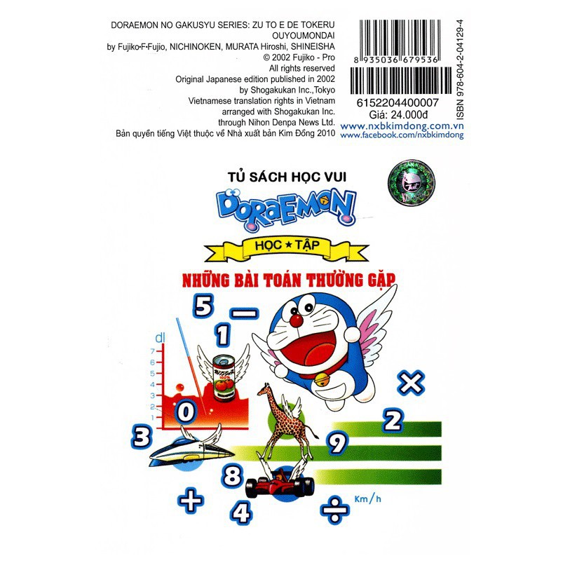 Sách - Doraemon học tập - Những bài toán thường gặp Gigabook