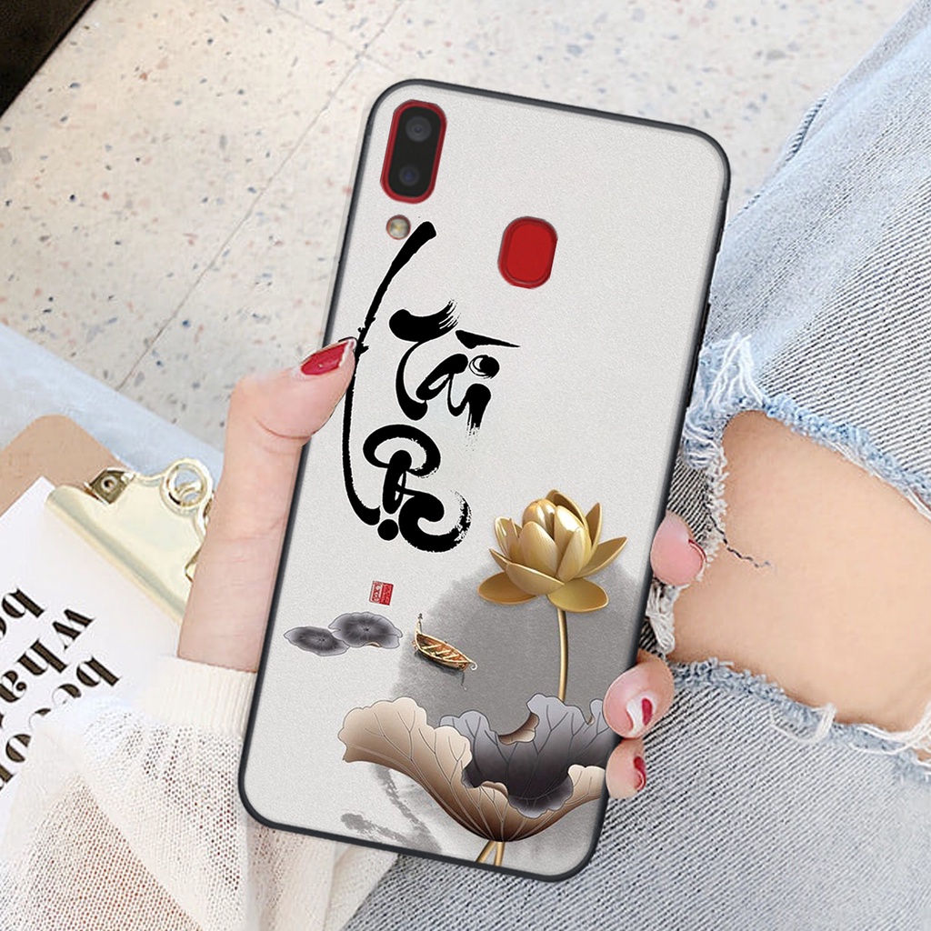 Ốp lưng Samsung Galaxy A20 / A30 / M20 in hình chữ tài chữ lộc, Cha Mẹ, bình an SIÊU ĐẸP