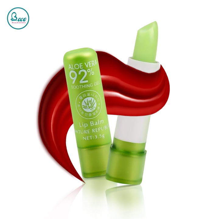 Son Dưỡng Lô Hội Aloe 92% Lip Balm Hàn Quốc [BECO - BC1331]