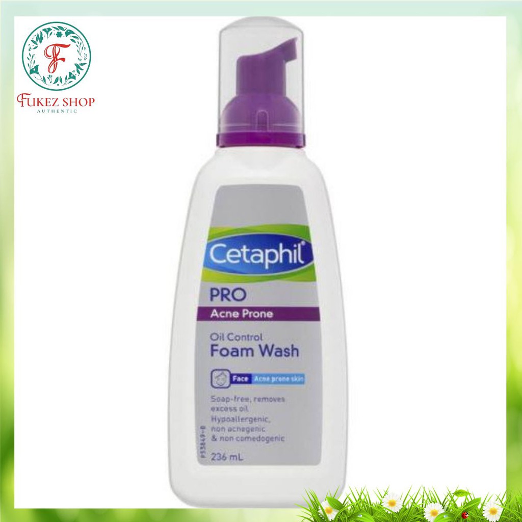 Sữa rửa mặt kiềm dầu Cetaphil Pro màu tím 236ml [Bill ÚC]