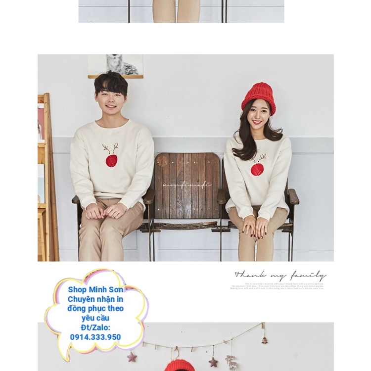 ☃ 🎄☃ ÁO NỈ BÔNG SWEATER, ÁO NỈ ĐÔI  LOẠI 1 ĐỦ MÀU ĐỦ SIZE | BigBuy360 - bigbuy360.vn
