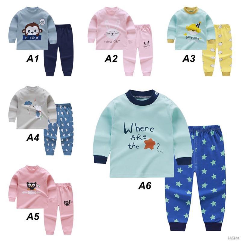 Bộ đồ ngủ pijama xinh xắn dễ thương cho bé
