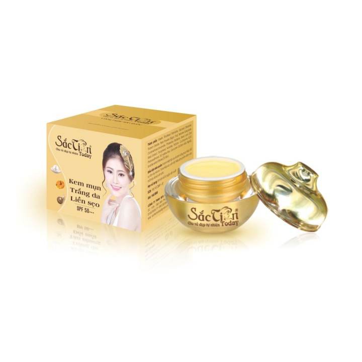 Kem mụn, trắng da, liền sẹo Sắc Tiên Today cho mọi loại da, hiệu quả sau 7 ngày sử dụng