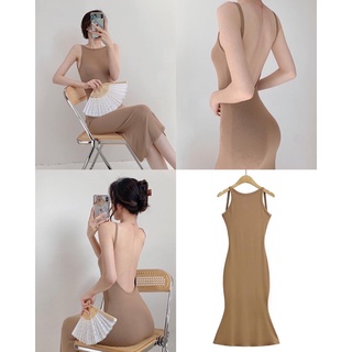 Đầm cổ yếm #1021 ORDER