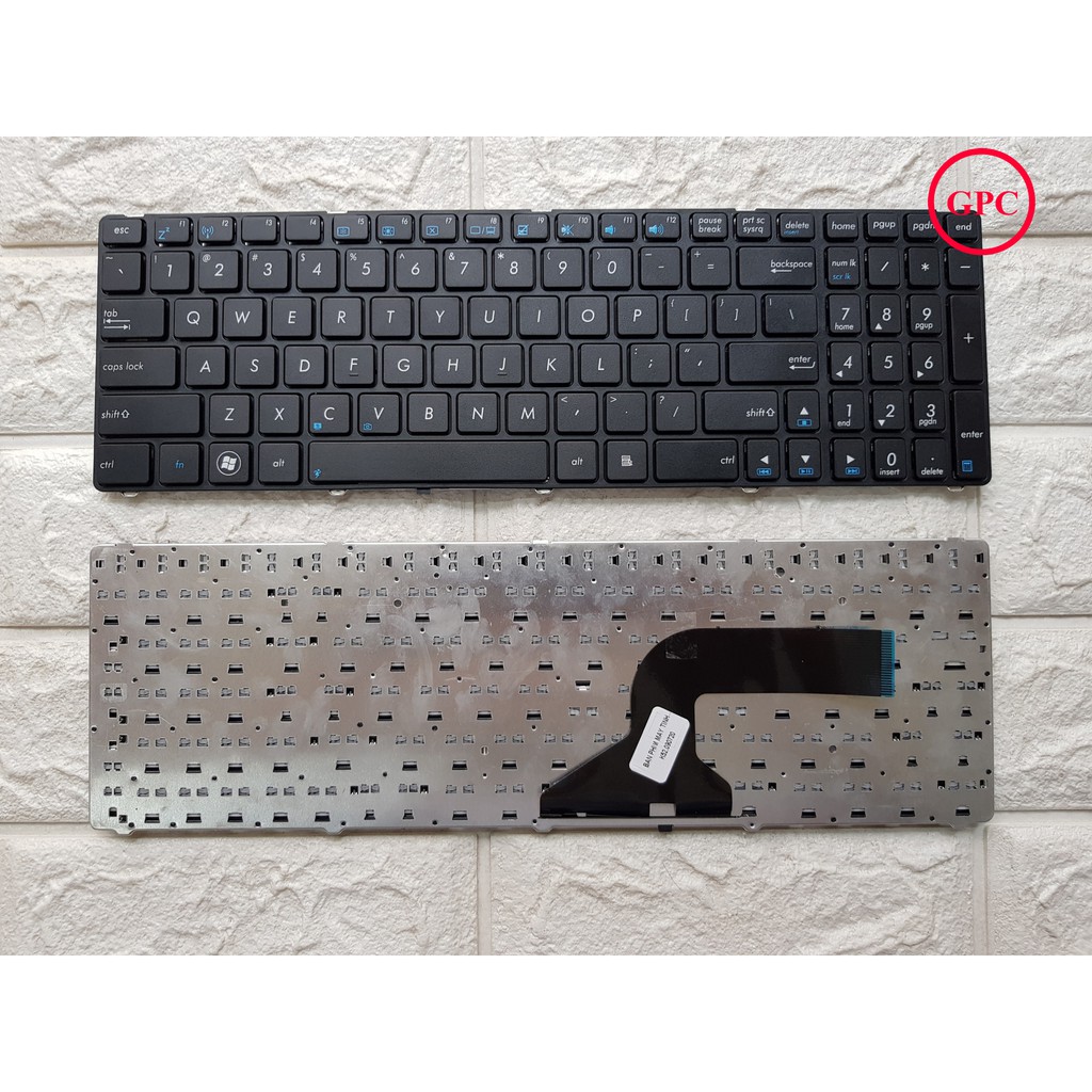 Bàn Phím Laptop ASUS K52 K52F K52J K53S K53E X53E X53SC A53E K72JK X55A X55C X55U X55VD X55 CHẤT LƯỢNG CAO - NHẬP KHẨU