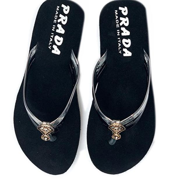 PRADA Tốt để mặc... Giày SANDAL FASHION TERM thư giãn cho nữ