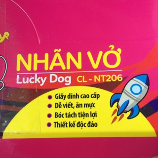 30Nhãn vở bóc dán cao cấp