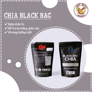 Hạt chia nhập khẩu úc black bag chia 500g