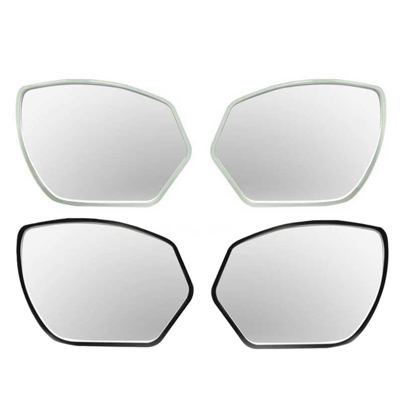 1 Cặp Gương Chiếu Hậu HD Góc Rộng Không Khung Có Thể Điều Chỉnh Chống Sương Mù Cho Xe Hơi