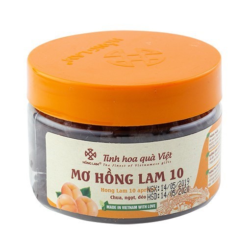 Ô Mai (Xí Muội) Mơ Hồng Lam 10 - Vị Chua Ngọt - Hộp (200gr, 300gr, 500gr)