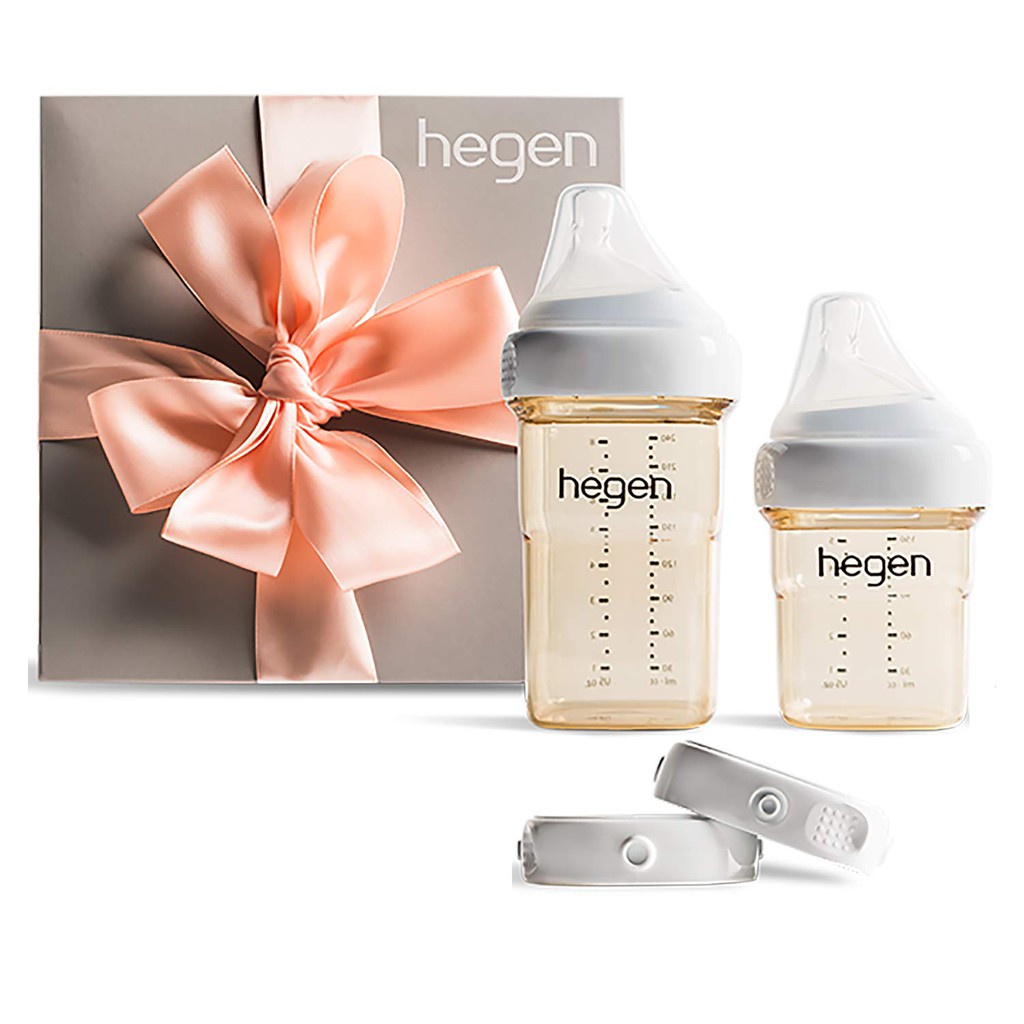 Bộ Set quà tặng Bình sữa Hegen 150ml/ 240ml Basic Stater Kit Hegen