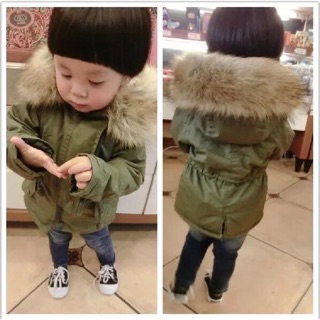 Áo parka cho bé