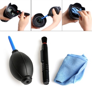 Set dụng cụ vệ sinh ống kính máy ảnh DSLR VCR 3 trong 1 tiện lợi