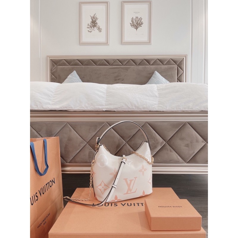 Túi xách nữ Marshmallow Supper size 25 fullbox, lót da lộn