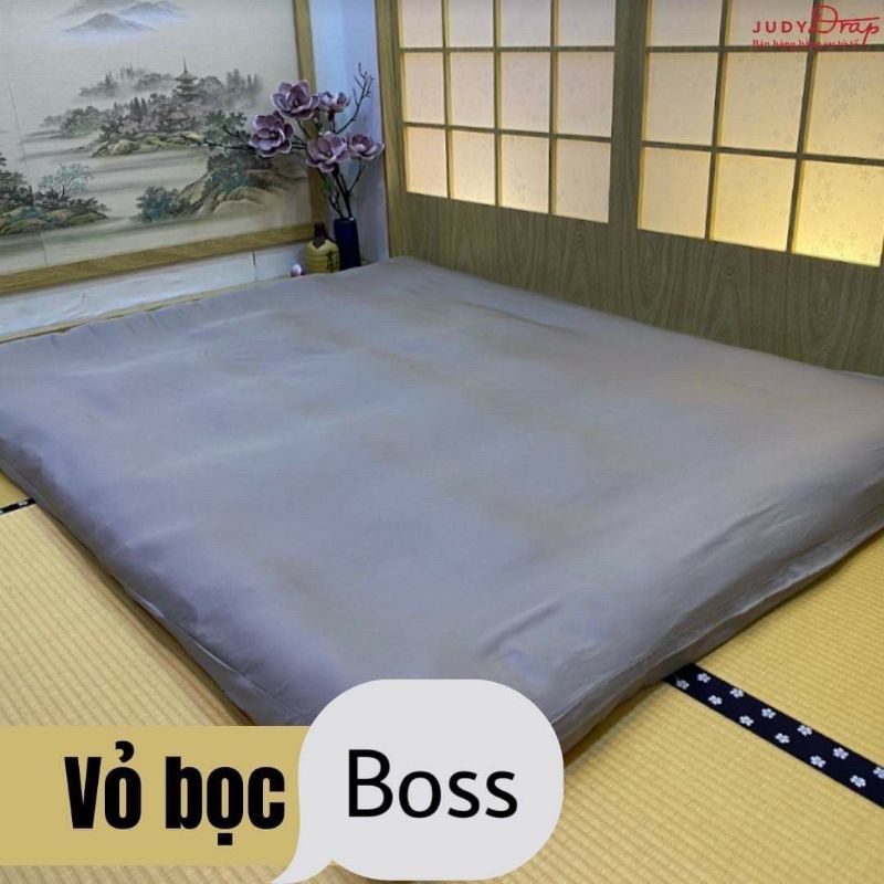 Nệm topper Bo Decor tấm làm mềm đệm cotton hàn quốc phong cách khách sạn