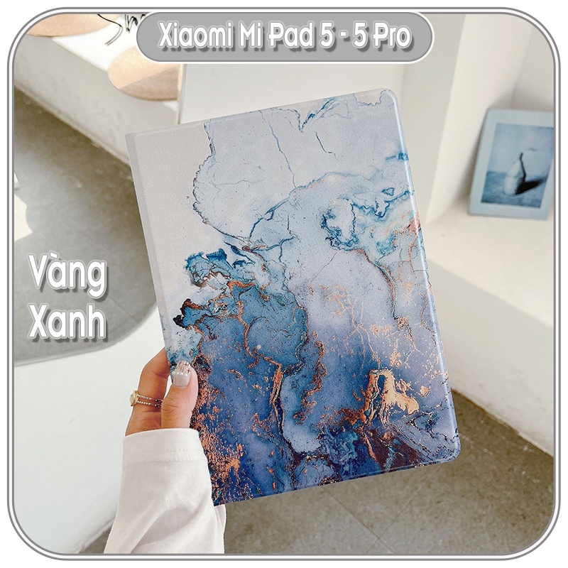 Bao da cho Xiaomi Mi Pad 5 - 5 Pro, hoa văn đá hoa cương