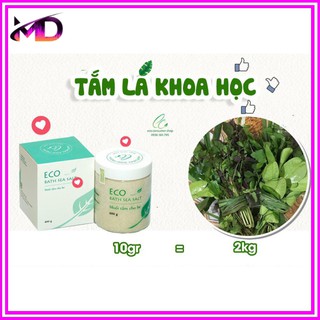 MUỐI TẮM BÉ SINH DƯỢC ECO 400G (Có tem chống hàng giả)- an toàn cho cả trẻ sơ sinh, giảm rôm sảy, mẩn ngứa, chàm sữa