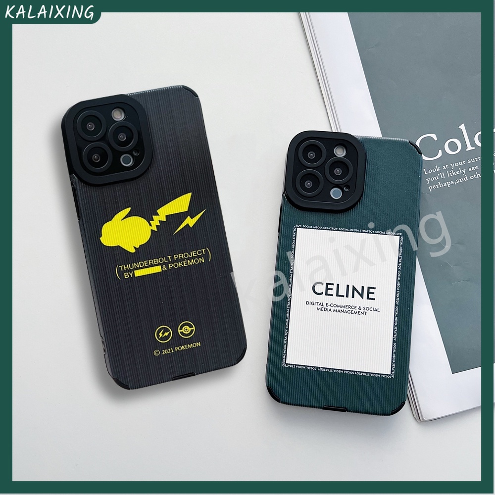 Ốp Điện Thoại TPU Hình Pikachu Cho iPhone 13Pro Max 12 11 X Xr 7Plus 8Plus Xs Max