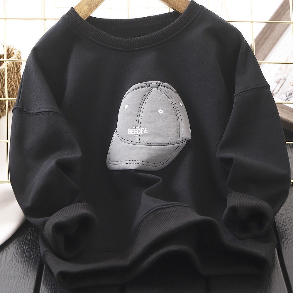 Áo Sweater Tay Dài Dáng Rộng Phong Cách Mùa Xuân Thu Kiểu Hàn Quốc Năng Động Thời Trang Dành Cho Bé