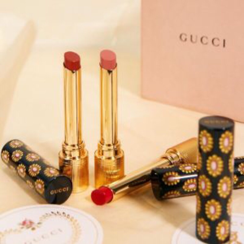 [NEW 2021] Son Dưỡng Có Màu GUCCI Glow &amp; Care Lip Color