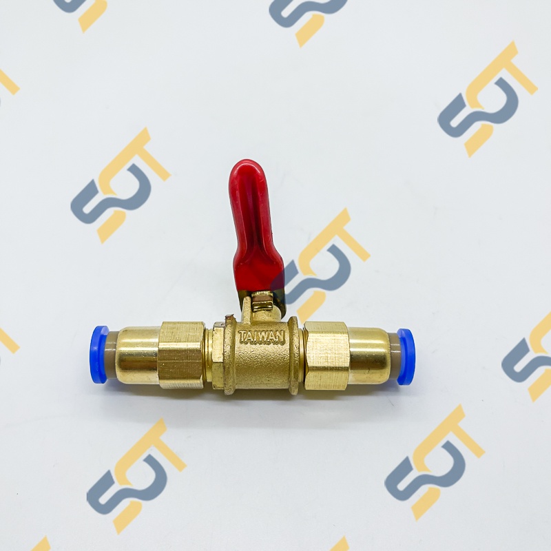 Van Phun Sương Ống 8, Van Khóa Nước Nối Nhanh Ống 6 8 10 12