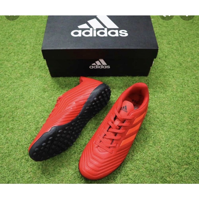 Giày đá bóng Adidas Predator 19.4 TF đỏ vạch cam (2Hand) chính hãng