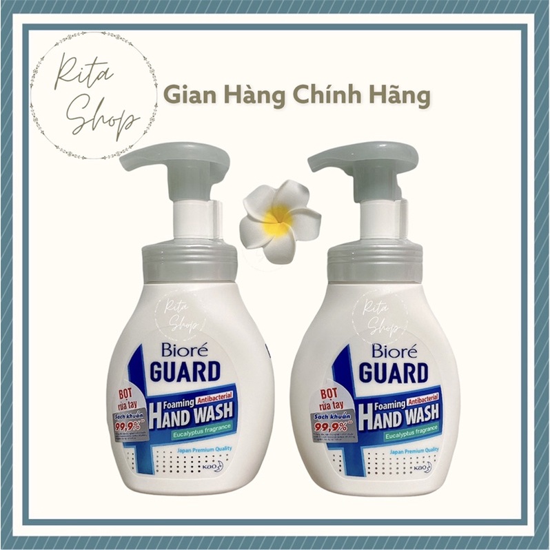 Nước rửa tay tạo bọt Biore Guard Foaming Hand 250ml