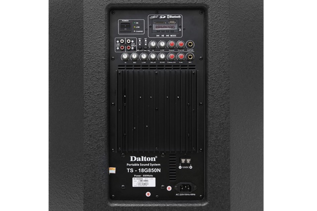 Loa kéo karaoke chính hãng Dalton TS-18G850N (5 tấc, 850w)