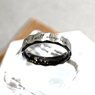 Nhẫn “I will always be with you” 03
