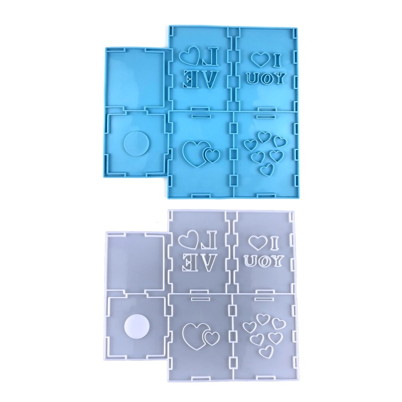 Sa Khuôn Silicon Làm Đèn Ngủ Hình Vuông Diy Trang Trí Đa Ứng Dụng