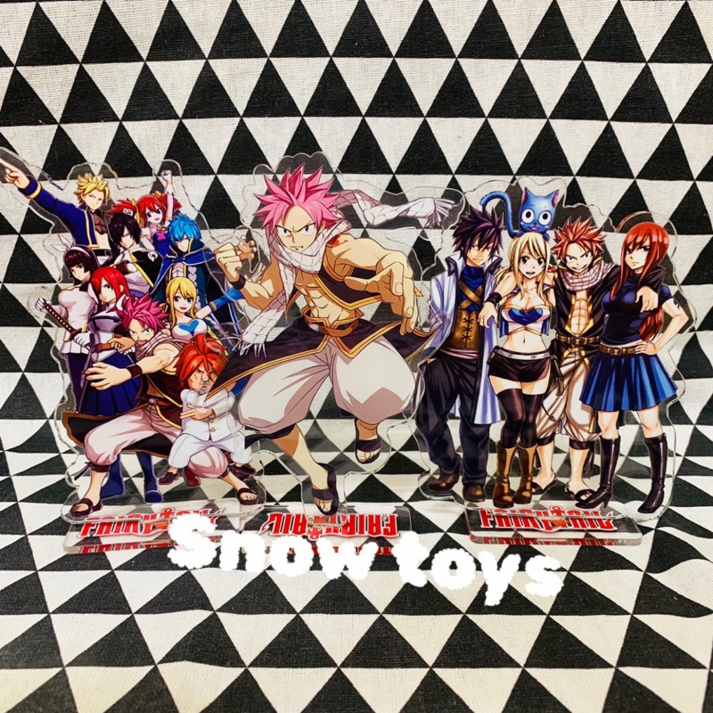 Mô hình Anime FAIRY TAIL bằng acrylic - tượng mica standee fairy tail