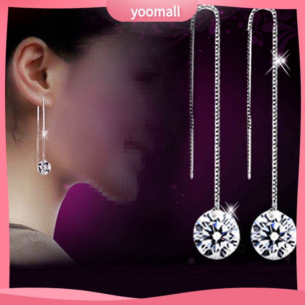 Khuyên tai nữ trang dáng dài tạo hình độc đáo