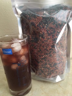 Trà gạo lứt mix đậu đen